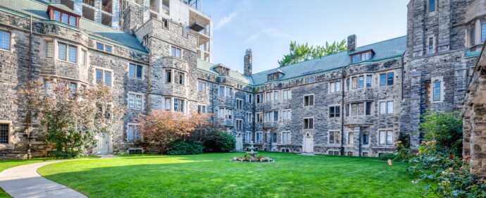 exterior courtyard